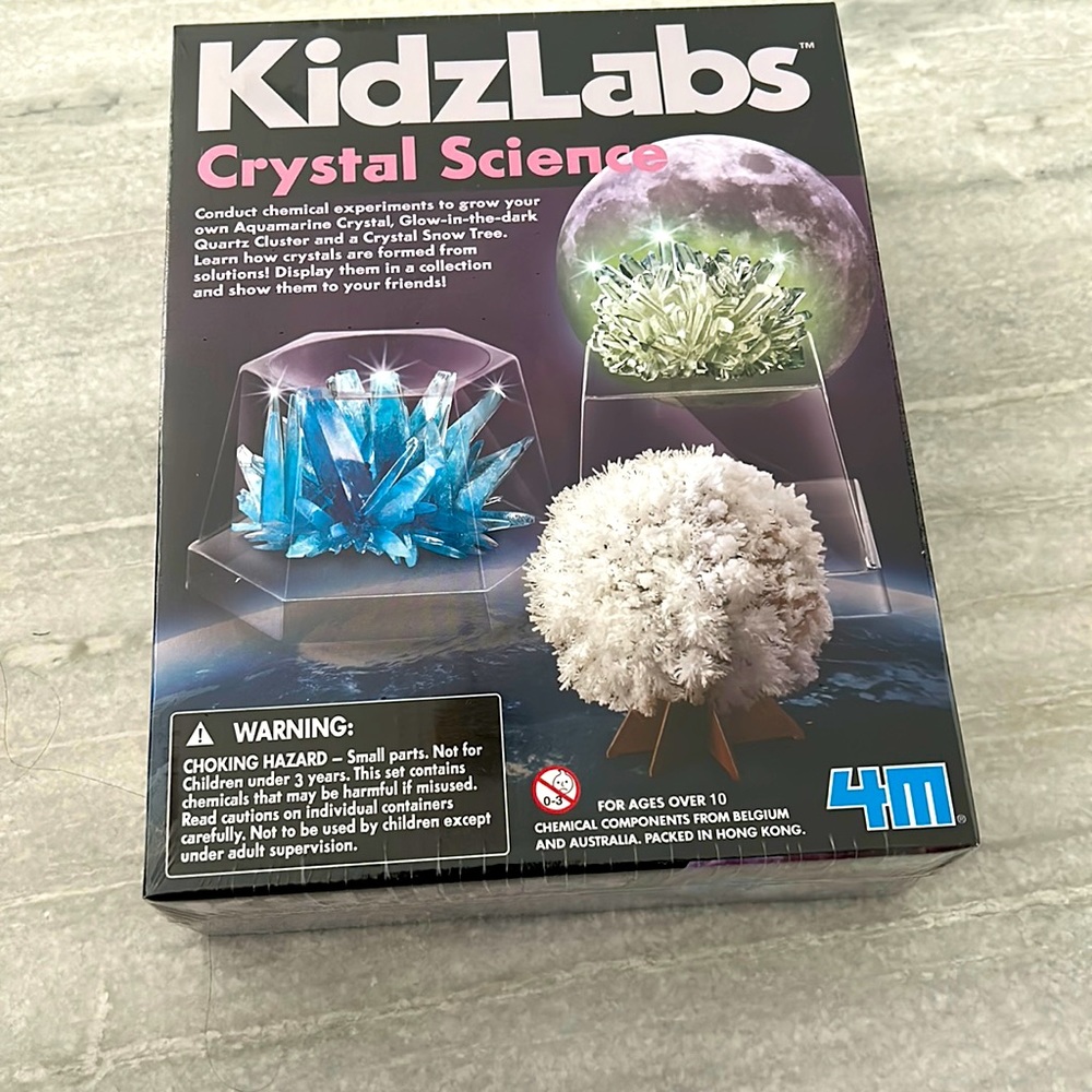 KIDZLABZ CRYSTAL SCIENCE GROWING KIT